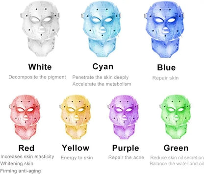 LED Facial Mask — At-Home Light Therapy for Glowing Skin