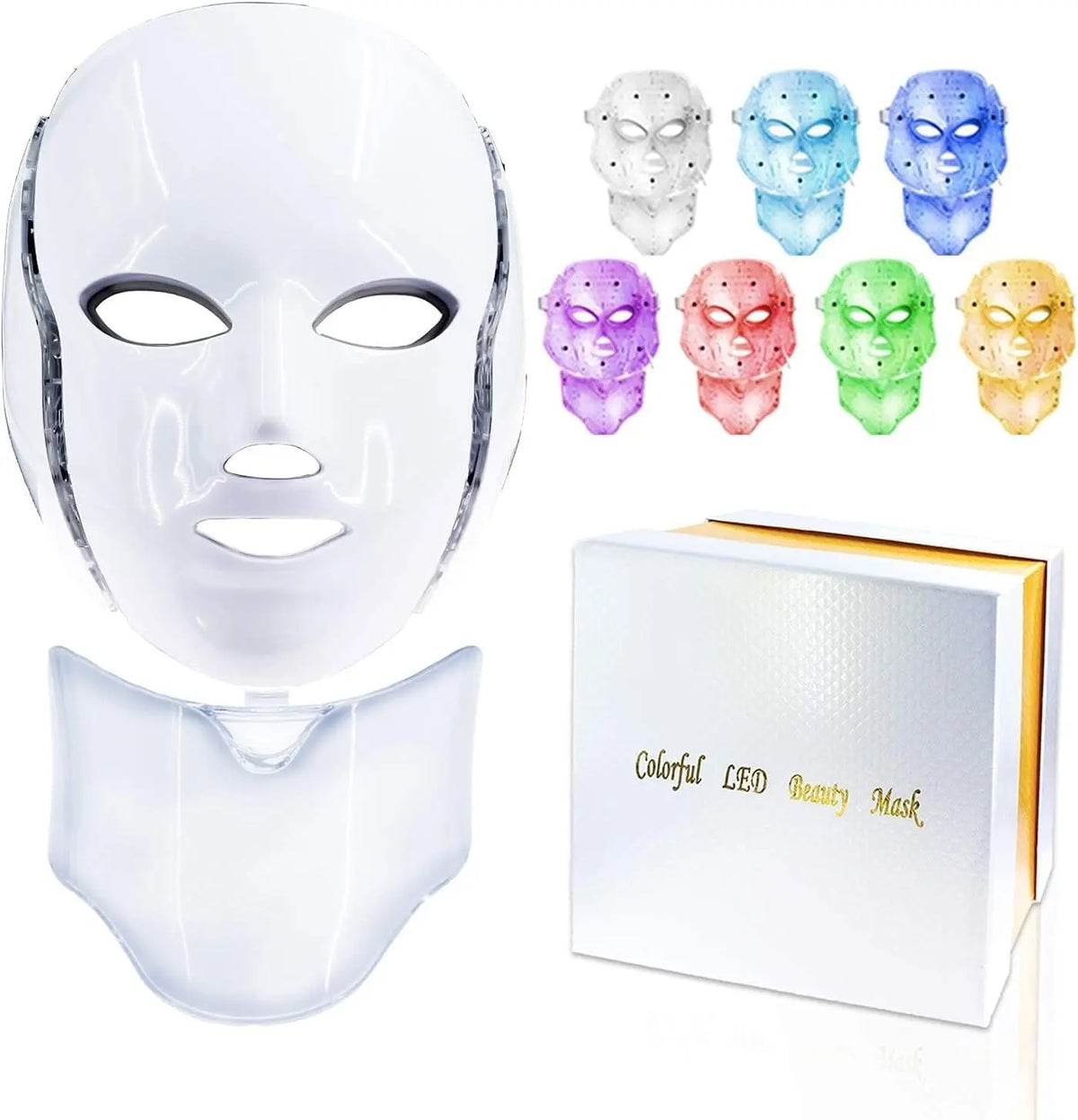 LED Facial Mask — At-Home Light Therapy for Glowing Skin
