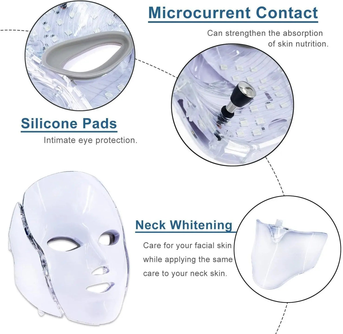LED Facial Mask — At-Home Light Therapy for Glowing Skin