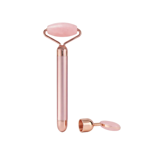 Rose Gold Jade Roller — 2-in-1 Facial Massage & Gua Sha Stick