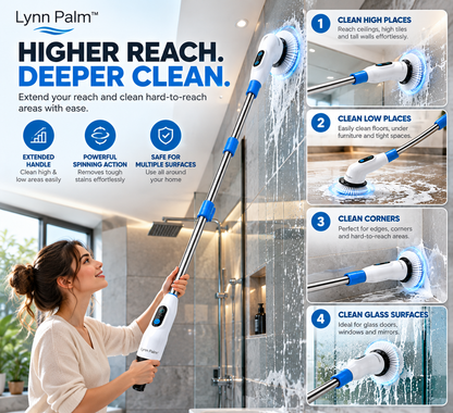 3-in-1 Electric Spin Scrubber Lynn Palm™
