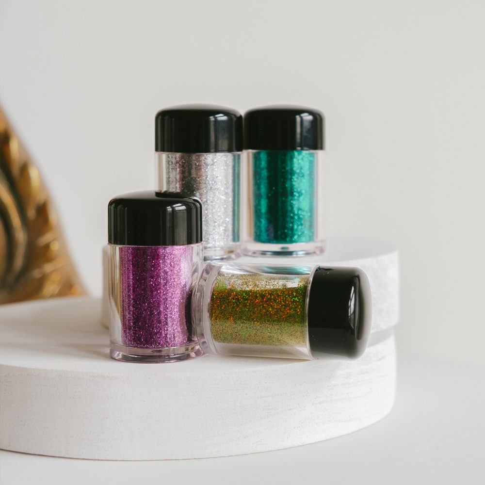 Glitter Eyeshadow Dust – Aquamarine (GLT03) | Ultra-Fine Loose Glitter for Eyes, Face & Nails | Vegan, Paraben-Free, Cruelty-Free